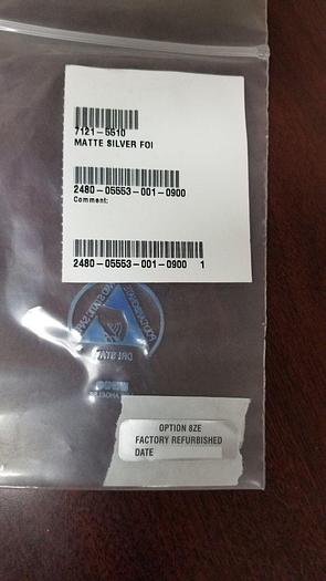 HP 7121-5510 Option 8ZE Label NEW!