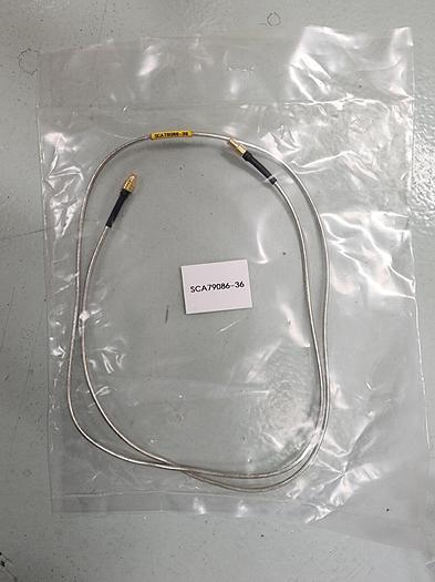 Fairview Microwave SCA79086-36 SMPF-MCX Male Flex Cable 36 inch NEW!