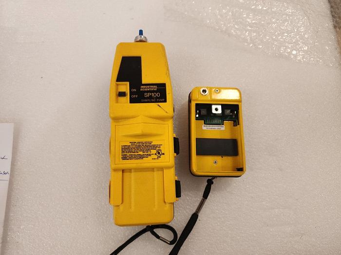 Used Industrial Scientific MG140 Multi Gas Monitor with SP100 Sampling Pump