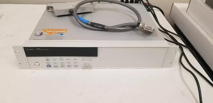 Used Agilent 3499A Switch Control System with Accessories READ!!