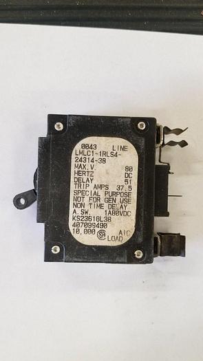 Used AIRPAX LMLC1-1RLS4-24314-38 Circuit Breaker Good!