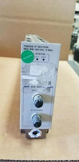 Used HP 70903A IF Section 100kHz-3MHz Tested Good Unit #2