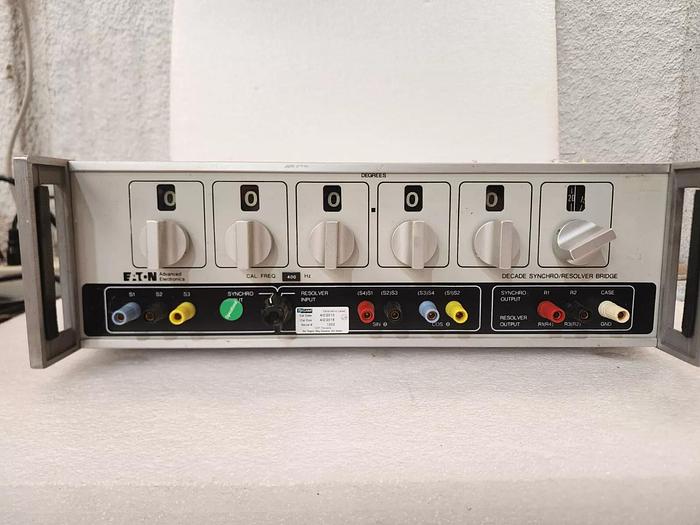 Used EATON DSRB-5CDA-4 Decade Synchro/Resolver Bridge