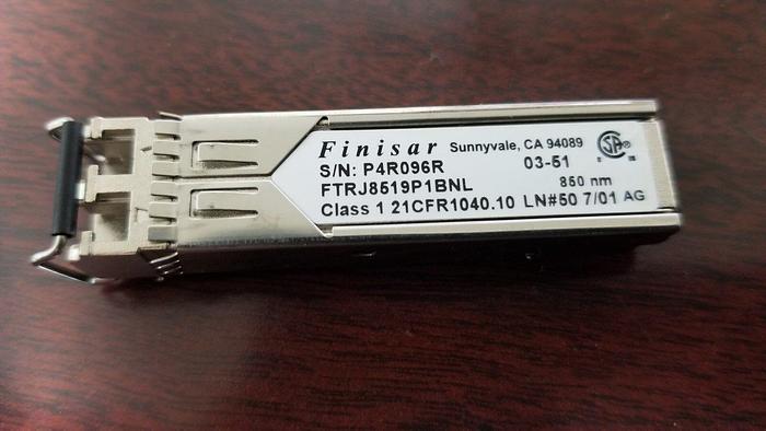 Used Finisar FTRJ8519P1BNL SFP Module