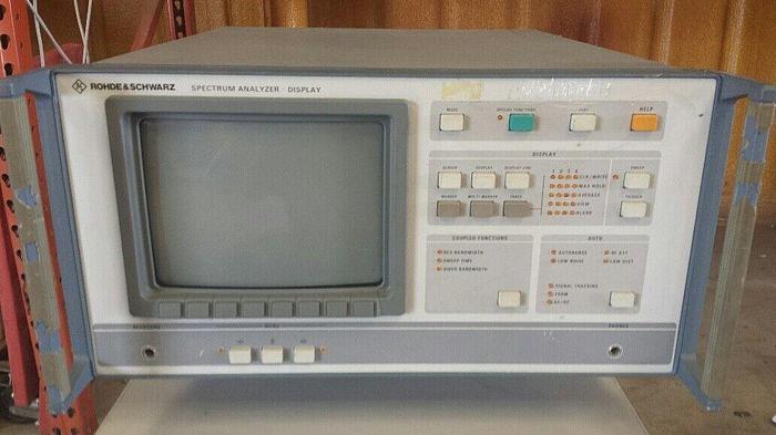 Used Rohde & Schwarz Spectrum Analyzer FSAS 804.9300.52 with Display Unit