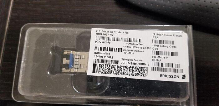 Ericsson RDH10247/2 SFP Module NEW!