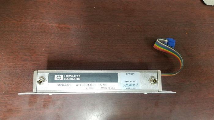 Used HP 5086-7878 65dB 24VDC Attenuator 3.5mm Connections