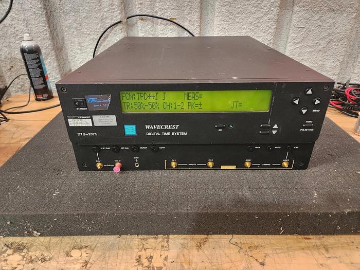 Used WAVECREST DTS-2075 Digital Time System
