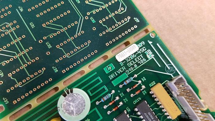 Used HP 70611-60009 Driver Select Board