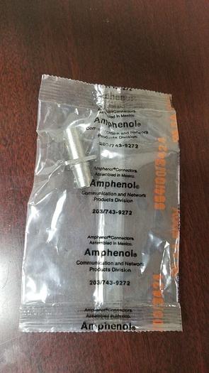 Amphenol 554/00/3424 50 Ohm BNC Female-Female Panel Mount Connector NEW