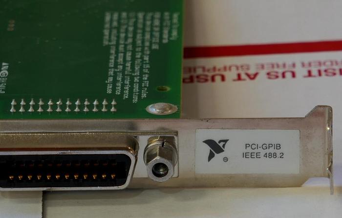 Used National Instruments PCI-GPIB IEEE 488.2 Interface Card 188513E-01L *Guaranteed*