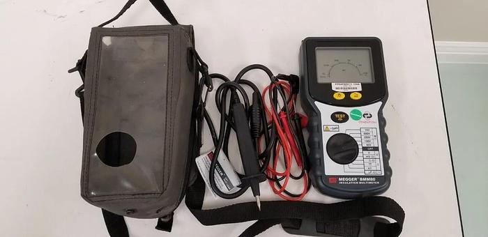 Used MEGGER BMM80 Insulation Multimeter Tested Good!