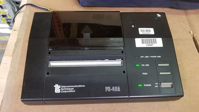 Used TTC PR-40A Thermal Printer Complete Good!