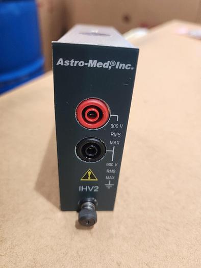 Used Astro-Med IHV2 Chart Recorder Module Unit 1