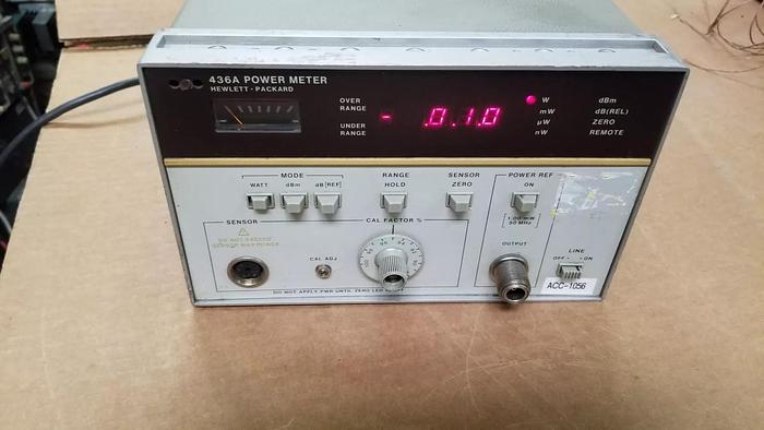 Used HP 436A Power Meter Powers UP!