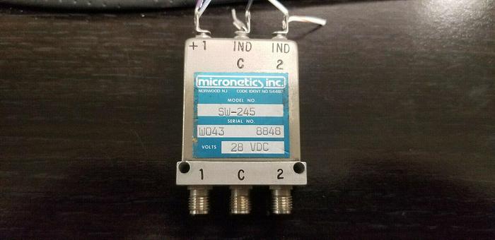 Used Micronetics SW-245 RF Switch