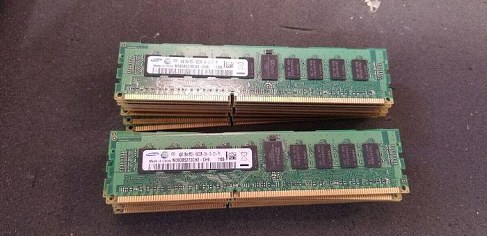 Used Samsung M393B5270CH0-CH9 4GB 1Rx4 PC3-10600R-09-10-C1-P1  Lot of 16 Pieces