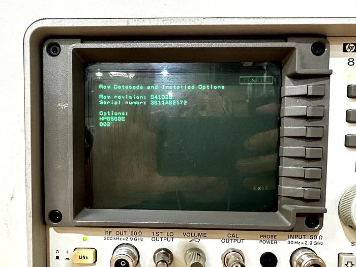 Used HP Agilent 8560E 30Hz-2.9GHz Spectrum Analyzer TRACKING GEN *READ*