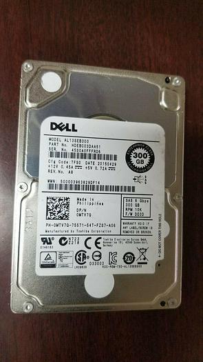 Used DELL HDEBC03DAA51 0MTV7G 300GB 2.5" SAS 6Gbps Drive
