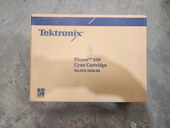 Tektronix 016-1418-00 Phaser 550 Cyan Cartridge NEW!