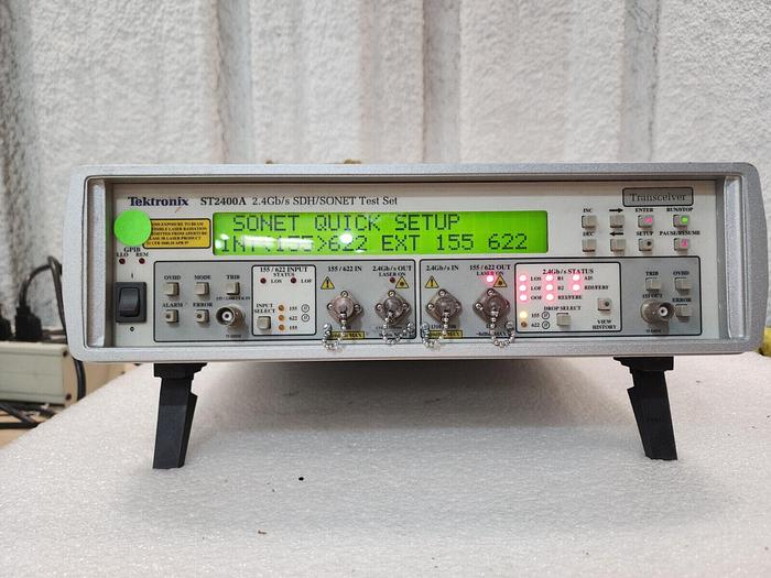 Used Tektronix ST2400A 2.4Gb/s SDH/SONET Test Set