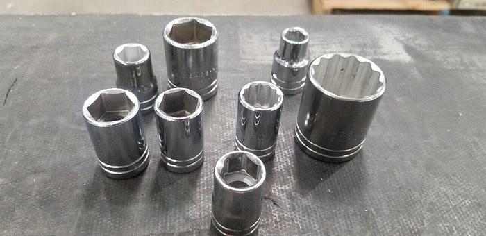 Used PROTO 1/2" SAE Socket Set #28 Made In USA