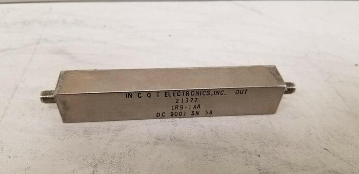 Used CQT Electronics LR9-1AA Band Pass Filter