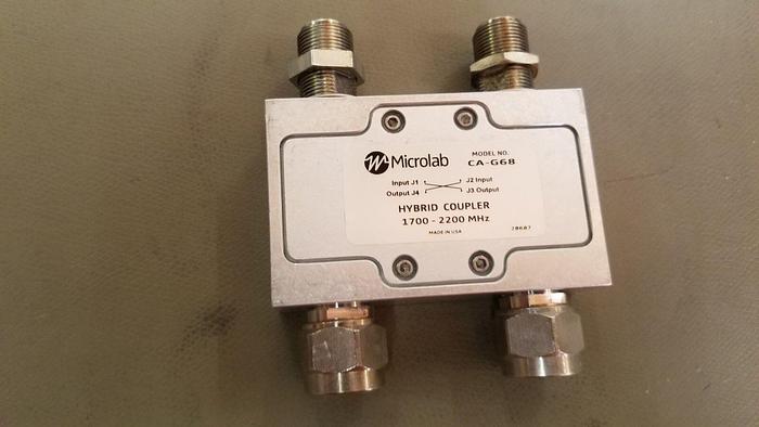 Used Microlab CA-G68 Hybrid Coupler 1700-2200MHz