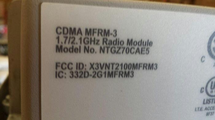 Used Nortel/Ericsson NTGZ70CAE5  MFRM-3