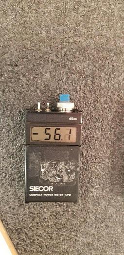 Used SIECOR CPM Compact Optical Power Meter