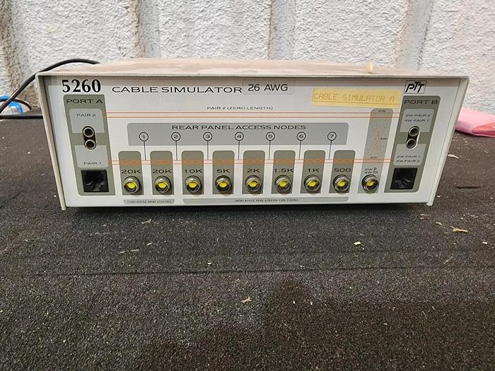 Used PTT Model 5260 Cable Simulator Unit #1
