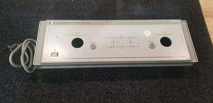 Used HP/Agilent 8510A S-Parameter Test Set Front Panel