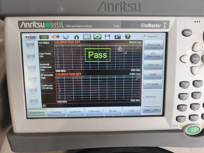Used Anritsu S331L SiteMaster 4GHz Cable and Antenna Analyzer Unit #5