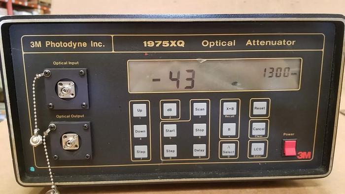 Used 3M Photodyne 1975XQ Optical Attenuattor