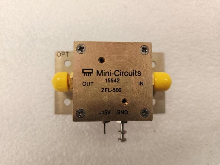 Used Mini-Circuits ZFL-500  RF Amplifier