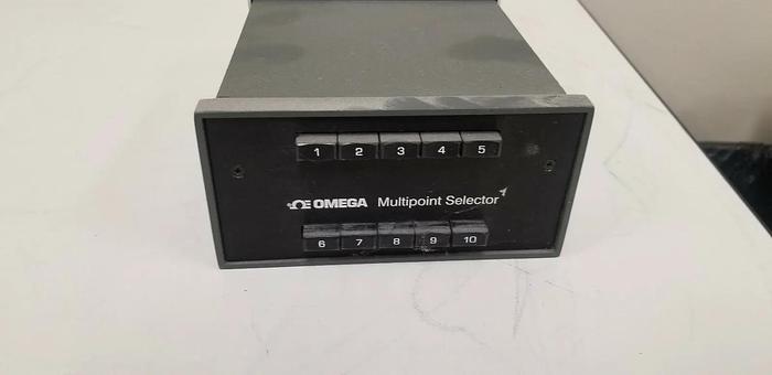 Used Omega 405B Multipoint Selector with Mounting Bracket Unit #1