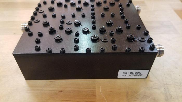 Used Microlab BL-22N Duplexer CDMA 800, N-F, 200W, 153 PIM