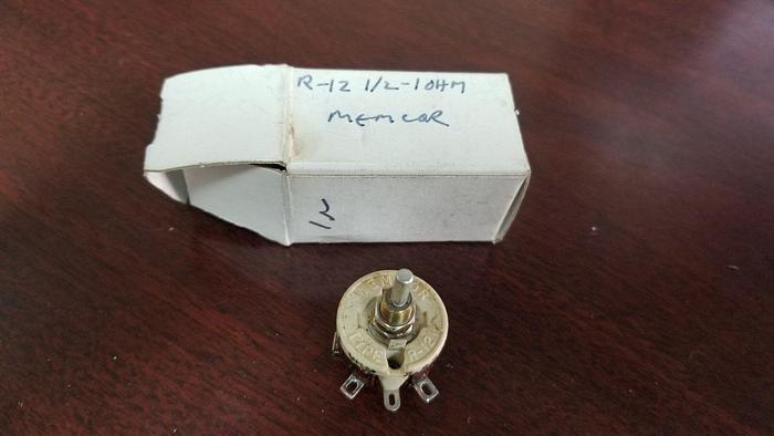 MEMCOR R-12V 1/2-1 Ohm Potentiometer NEW!