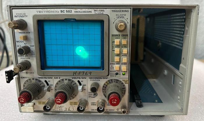 Used Tektronix SC502 Oscilloscope Plug-In for TM500 Mainframe *Guaranteed*