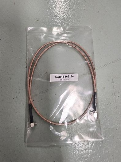 Fairview Microwave SCB18369-24 SMAM-RA MCXM Test Cable 24 inches NEW!