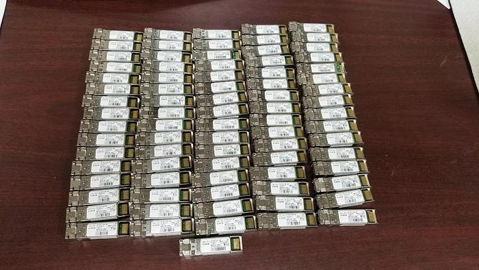 Used CISCO DS-SFP-FC8G-SW  SFP Modules Lot of 81