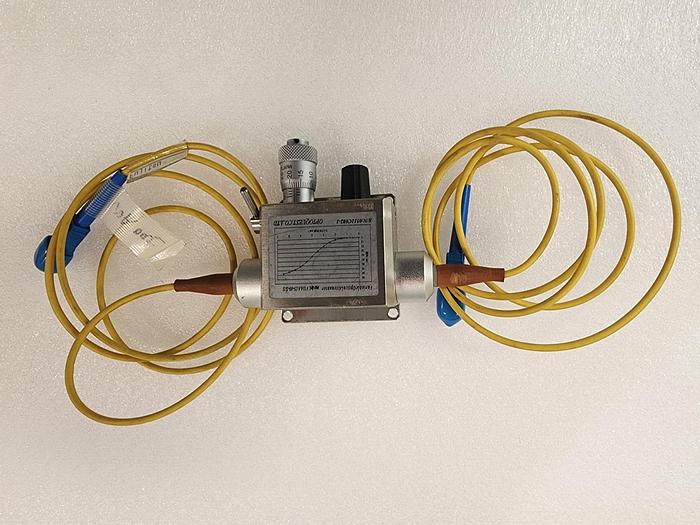 Used OPTOQUEST VOAA15-40-SS Variable Optical Attenuator Unit #1