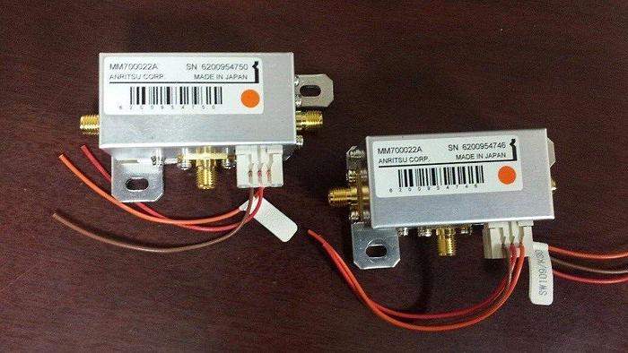 Used Anritsu MM700022A Microwave Switches Lot of 2