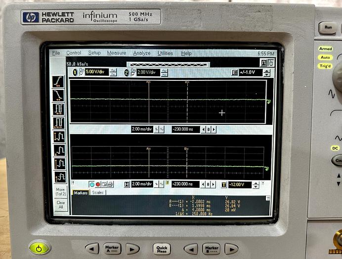 Used HP 54810A 500MHz 1GS/s Infiniium Oscilloscope *GUARANTEED*