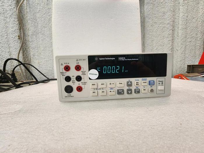 Used HP/Agilent U3401A 4.5 Digit Dual Display Multimeter Tested Good Unit #7