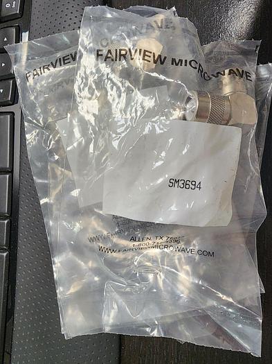 Fairview Microwave SM3694 RA C Male to C Female Adapter Lot of 5 NEW!