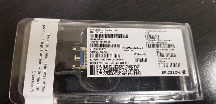 Ericsson RDH10265/25 SFP Module NEW!