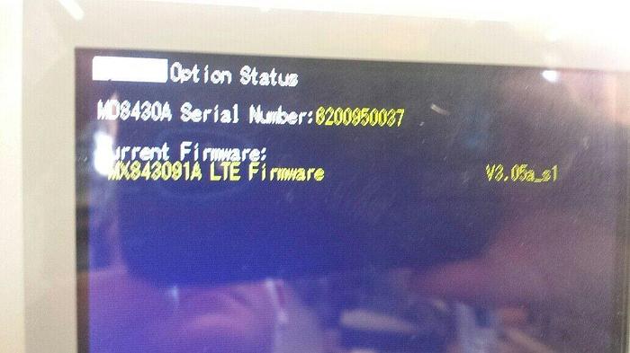 Used Anritsu MD8340A Signalling Tester LTE Ready!