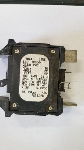 Used AIRPAX LEL1-1REC4-28434-2701 Circuit Breaker Good!