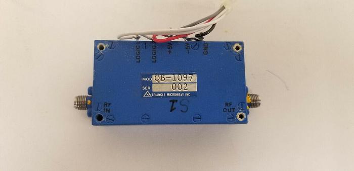 Used Triangle Microwave QB-1097 RF Switch